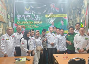 DPW PBB KALIMANTAN BARAT GELAR MUSYAWARAH WILAYAH KE-VI, H.MUSTA’AN TERPILIH SECARA AKLAMASI
