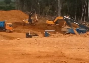 Kepala Divisi Hukum AKPERSI Siap Laporkan Tambang Bouksit Yang Diduga Ilegal Milik Riski Di Cempedek