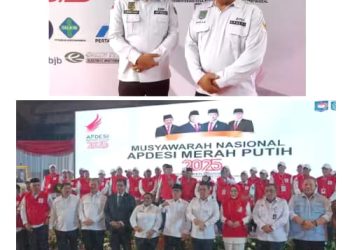 Kemendes dan Kemendagri menghadiri kegiatan Musyawarah Nasional APDESI Merah Putih ‎
