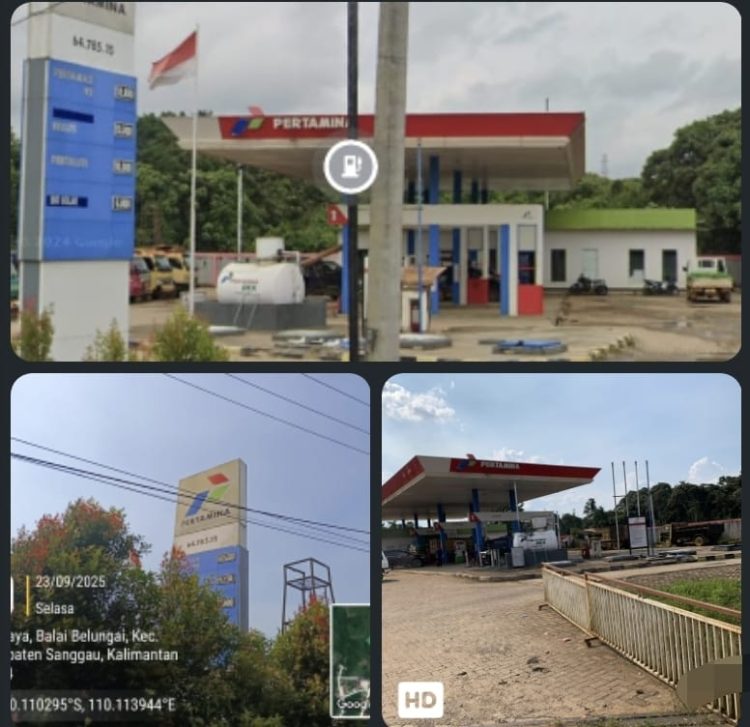 SPBU 64.785.15 di Sanggau Diduga Kangkangi Hukum, Isi BBM Bersubsidi ke Jerigen: Ancaman Sanksi Mengintai