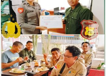 DPW Fast Respon Indonesia Center (FRIC) Kalbar Silaturahmi ke Polda Kalbar: Penyerahan S.K, Pererat Sinergi Serta Kemitraan