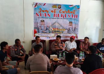 Waka Polres Melawi Gelar Jum’at Curhat “Nuan Bekesah” di Warkop Erlyn, Warga Sampaikan Keluhan Soal Keamanan dan Kondisi Jalan