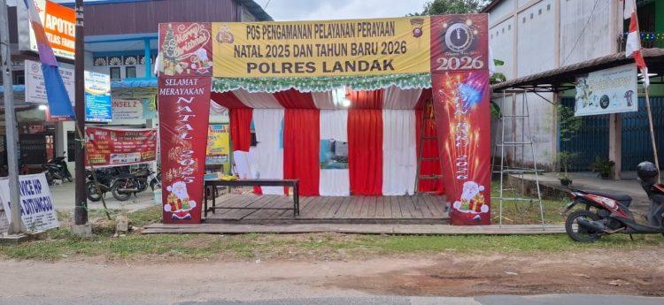 Polsek Mempawah Hulu Dirikan Pos Pengamanan Nataru