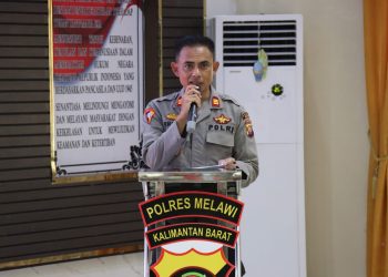Polres Melawi Polda Kalbar Siap Amankan Nataru 2025, Turunkan 120 Personel dan Bersinergi dengan Instansi Terkait