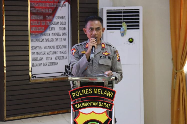 Polres Melawi Polda Kalbar Siap Amankan Nataru 2025, Turunkan 120 Personel dan Bersinergi dengan Instansi Terkait