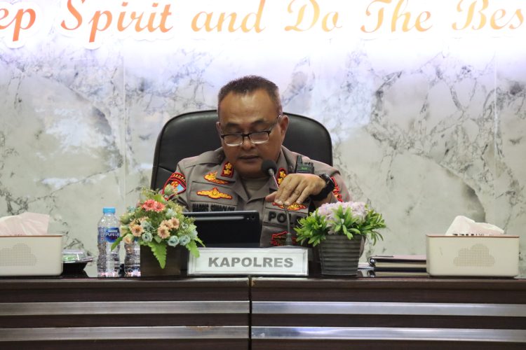 4 Target Operasi Terpusat Lilin Kapuas -2025, Polres Melawi Libatkan 224 Personel