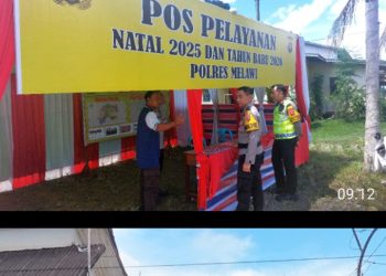 Polres Melawi Siapkan Tiga Pos Pelayanan dan Satu Pos Pengamanan Saat Ops Lilin Kapuas-2025