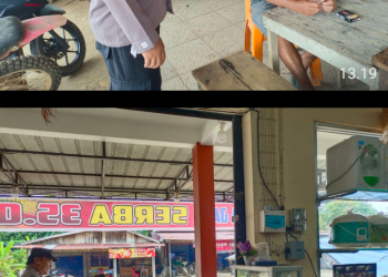 Ciptakan Rasa Aman, Polsek Kuala Behe Gelar Patroli Kamtibmas Jelang Natal 2025