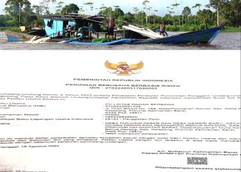 Diduga Kuat CV. Lintas Pawan Bersama Melakukan Kegiatan Secara Ilegal