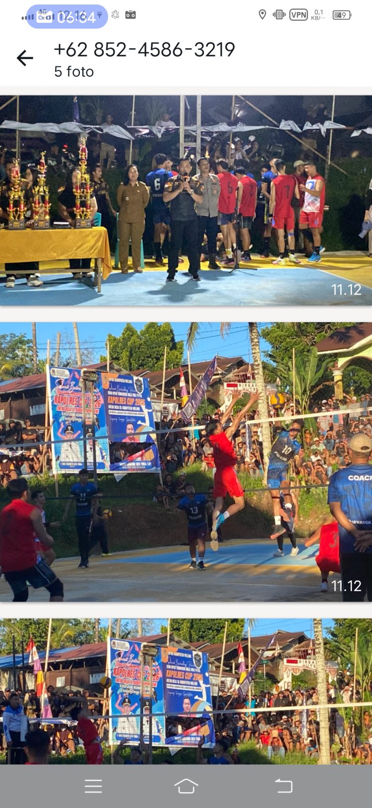Final Kapolres Melawi Cup 2026 Berlangsung Meriah, PMG B Desa Gandis Keluar Sebagai Juara