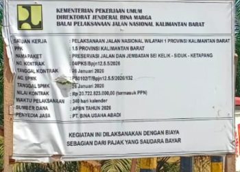 TANGGAPAN DAN ANALISIS HUKUM KETUA DPW BAKUMKU KALBAR TERKAIT DUGAAN KECURANGAN DAN POTENSI KERUGIAN NEGARA PADA PROYEK PRESERVASI JALAN SEI KELIK – SIDUK – KETAPANG