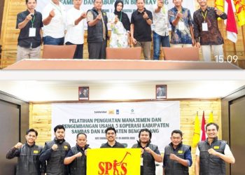 *SPKS MENDORONG KEMANDIRIAN DAN KEBERLANJUTAN KOPERASI MELALUI PELATIHAN PENGUATAN MANAJEMEN DAN PENGEMBANGAN USAHA KOPERASI BAGI 5 KOPERASI BINAAN DI KABUPATEN BENGKAYANG DAN SAMBAS*