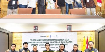 *SPKS MENDORONG KEMANDIRIAN DAN KEBERLANJUTAN KOPERASI MELALUI PELATIHAN PENGUATAN MANAJEMEN DAN PENGEMBANGAN USAHA KOPERASI BAGI 5 KOPERASI BINAAN DI KABUPATEN BENGKAYANG DAN SAMBAS*