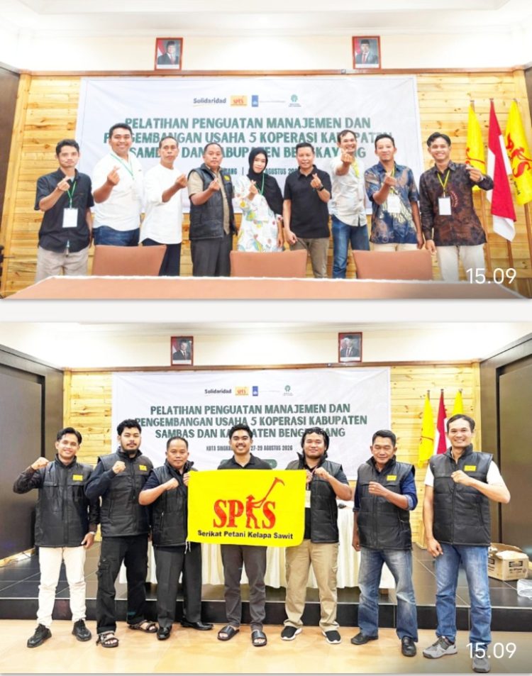 *SPKS MENDORONG KEMANDIRIAN DAN KEBERLANJUTAN KOPERASI MELALUI PELATIHAN PENGUATAN MANAJEMEN DAN PENGEMBANGAN USAHA KOPERASI BAGI 5 KOPERASI BINAAN DI KABUPATEN BENGKAYANG DAN SAMBAS*